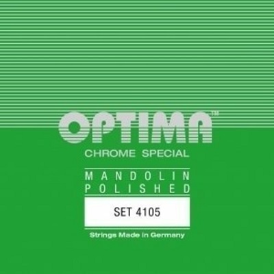 Optima 4105 Mandolin Polished, Chrome Spesial, Loop End – 10-36