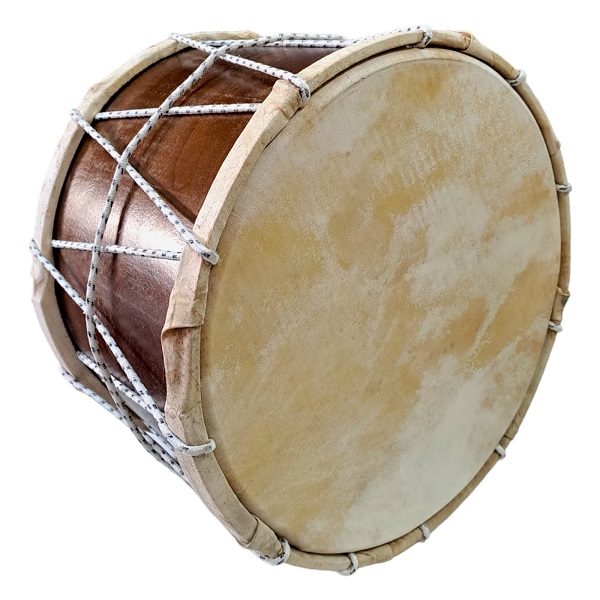 Νταούλι παραδοσιακό Φυσικό δέρμα 14"