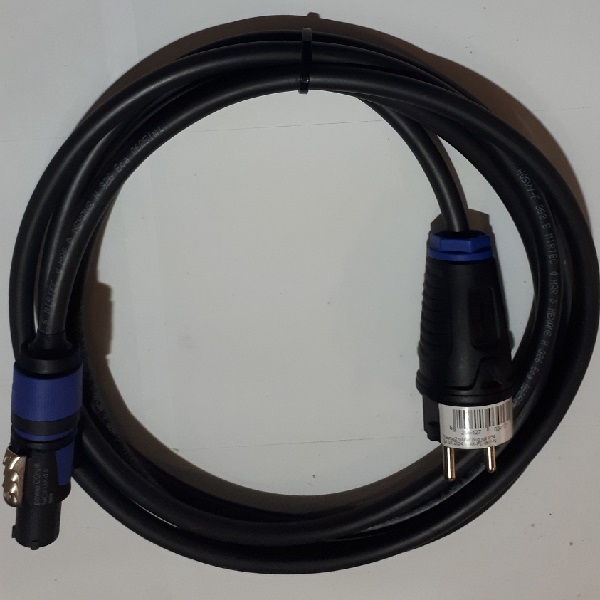 Καλώδιο Τροφοδοσίας με Schuko και βύσμα Powercon 3 m , 3 x 2,5 mm