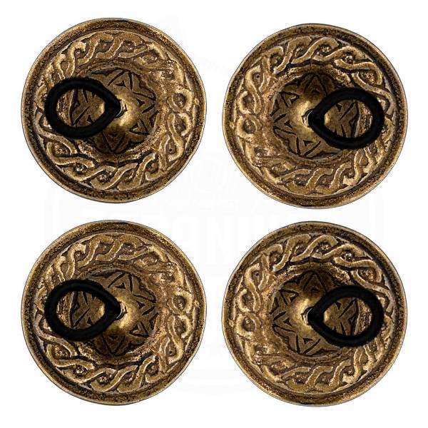 Ζίλιες / Καστανιέτες Μεταλλικές (Set 4 τεμαχίων) T01