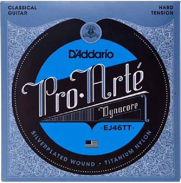 D'Addario EJ46TT Χορδές Κλασικής Κιθάρας Pro Arte Dynacore Titanium trebles Ηard Tension