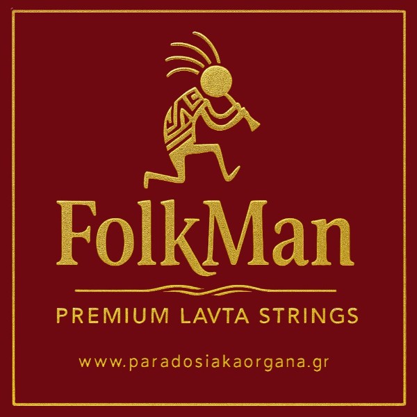 Folkmam χορδές για Πολίτικο Λαούτο - Λάφτα | Medium tension | DADA