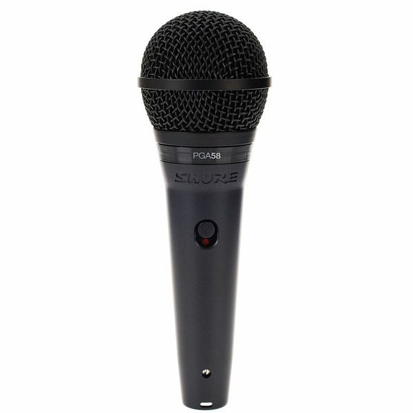 Shure PGA58 Δυναμικό Καρδιιοειδες με καλωδιο XLR F>XLRM