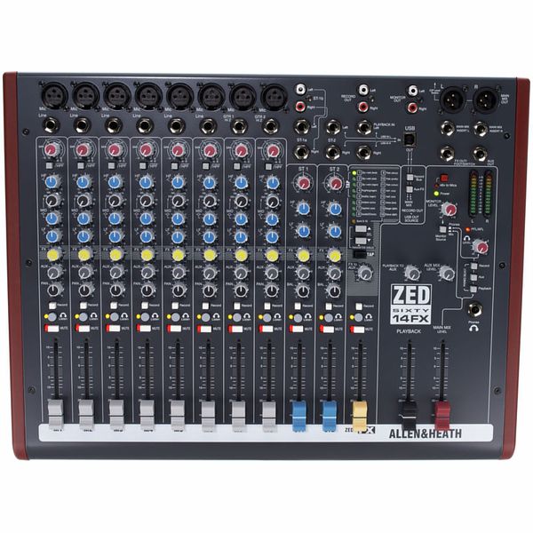 Allen & Heath Zed 60-14FX Αναλογική Κονσόλα Ήχου